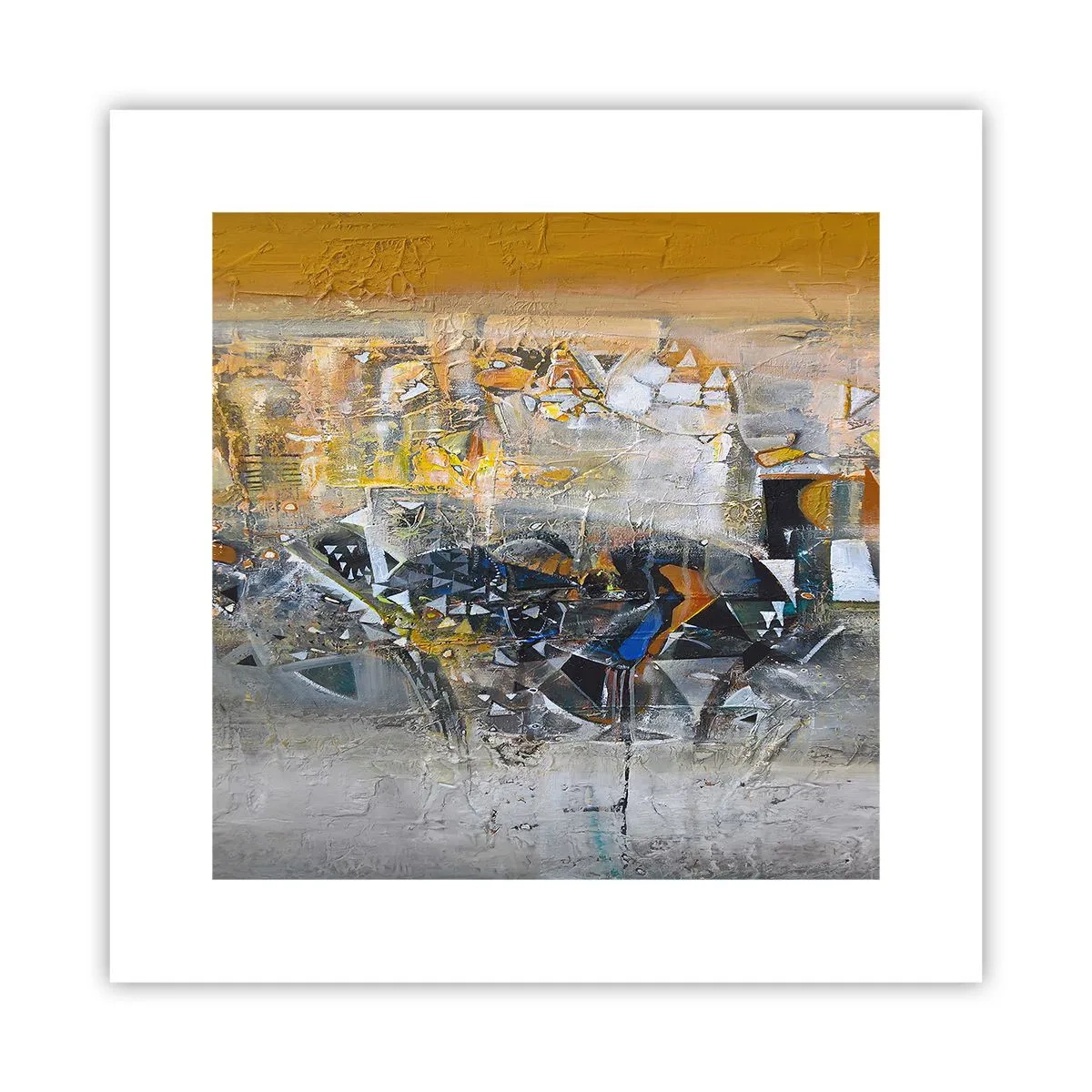 Affisch - Allt blir bra - 30x30 cm
