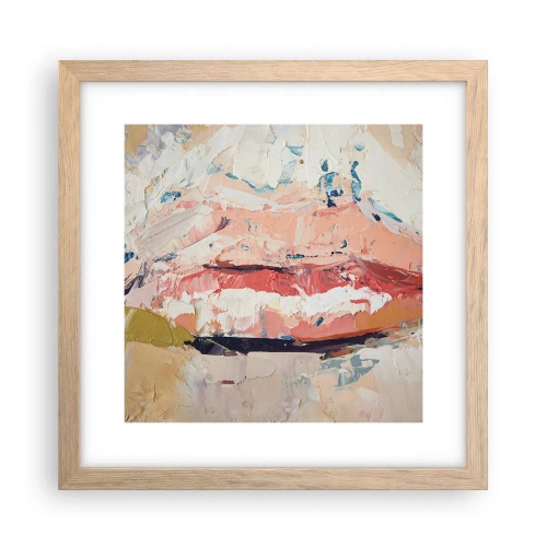 Affisch i ram av ljusek - Väcker sinnen - 30x30 cm