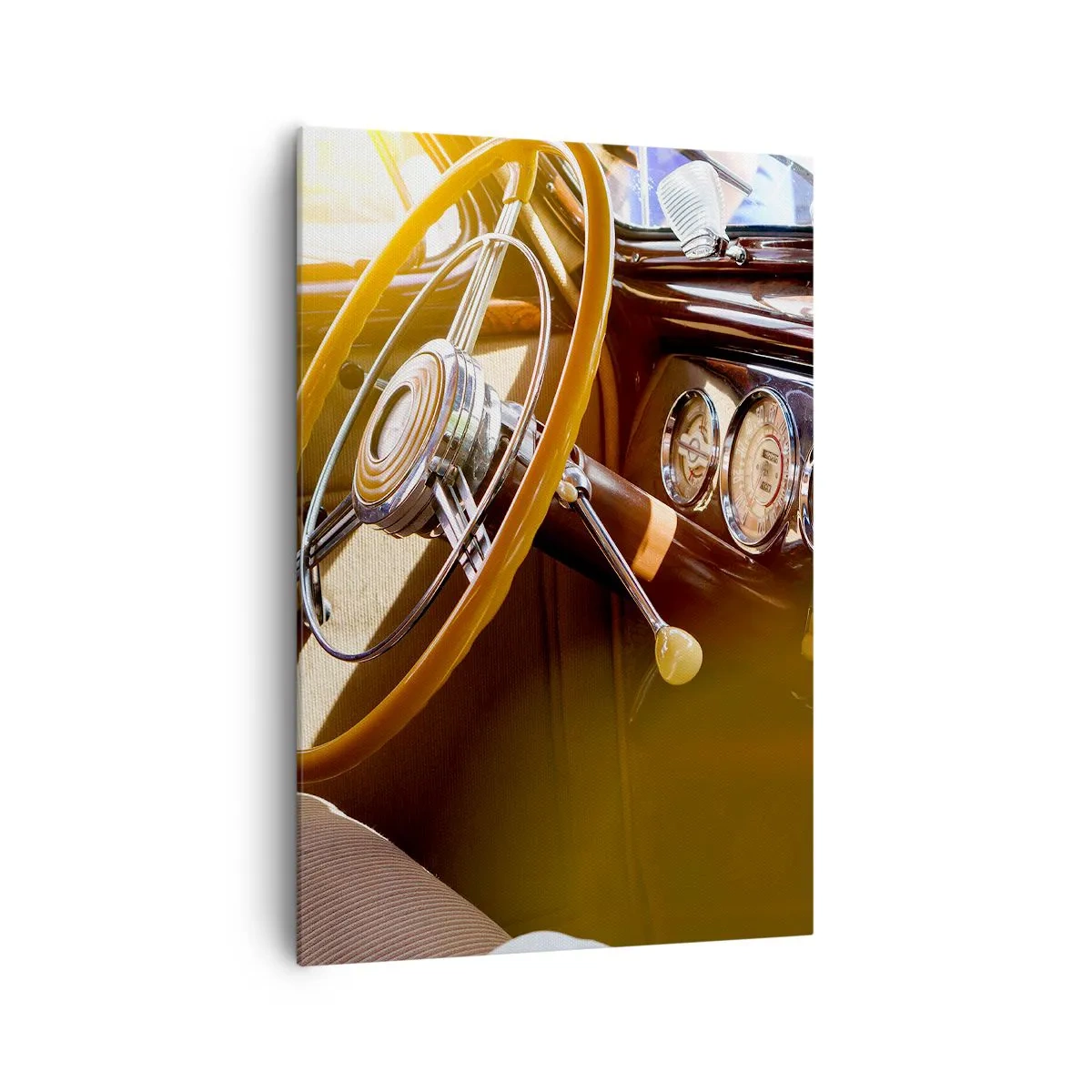 Canvastavla - Bild på duk - Smak av lyx från det förflutna - 70x100 cm