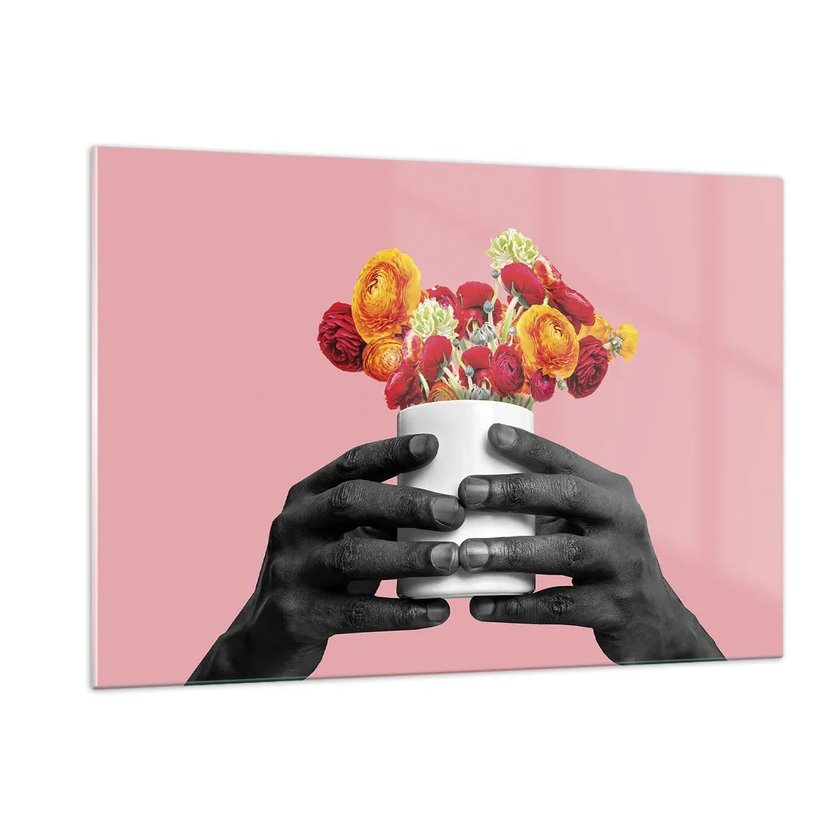 Glastavla - Bild på glas - Livets apoteos - 120x80 cm