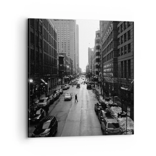 Canvastavla - Bild på duk - Nästa dag som varje dag - 70x70 cm