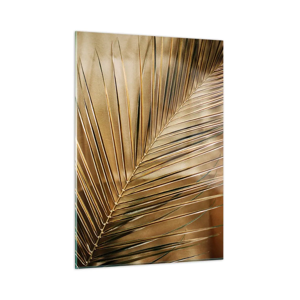 Glastavla - Bild på glas - Naturlig pelargång - 50x70 cm