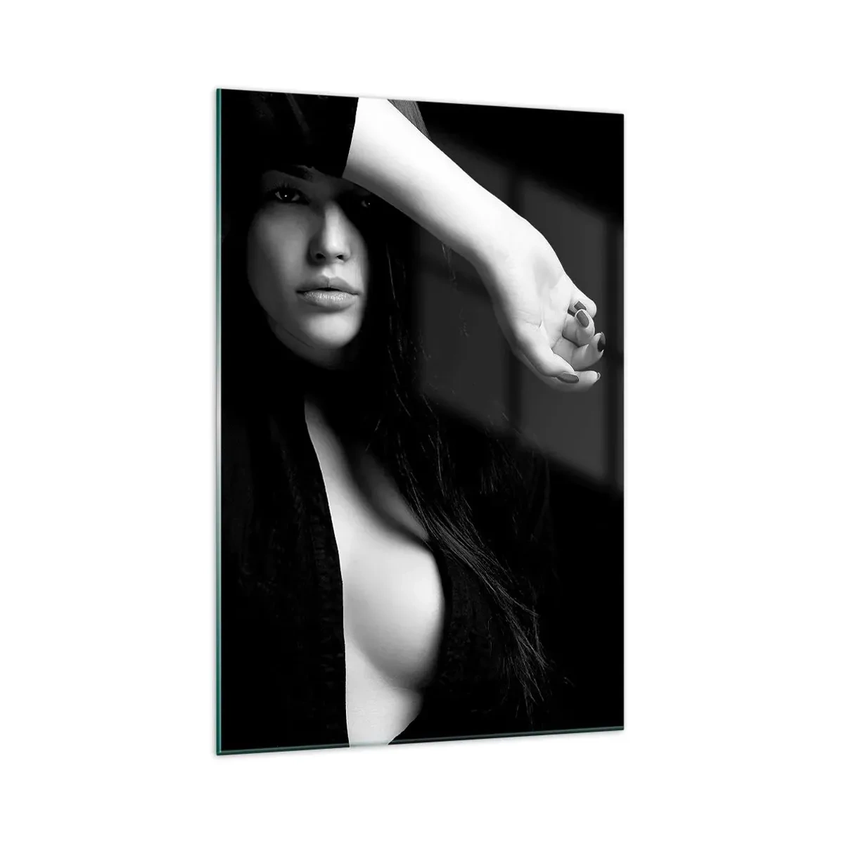 Glastavla - Bild på glas - Förförelsens skola - 70x100 cm