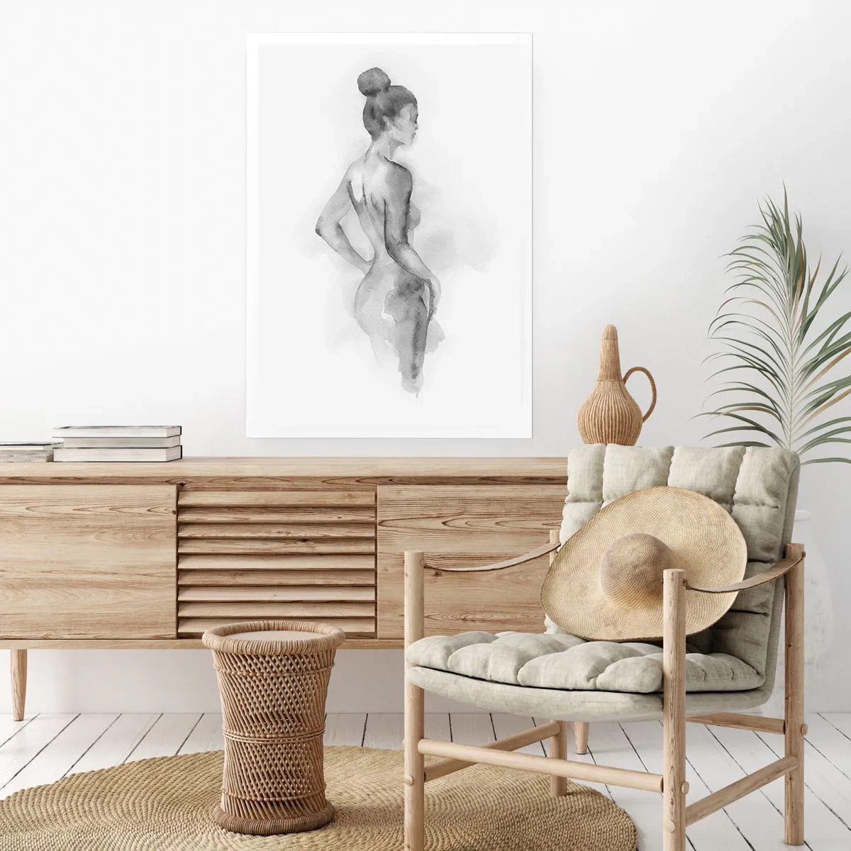 Affisch - Vacker som målandet - 61x91 cm