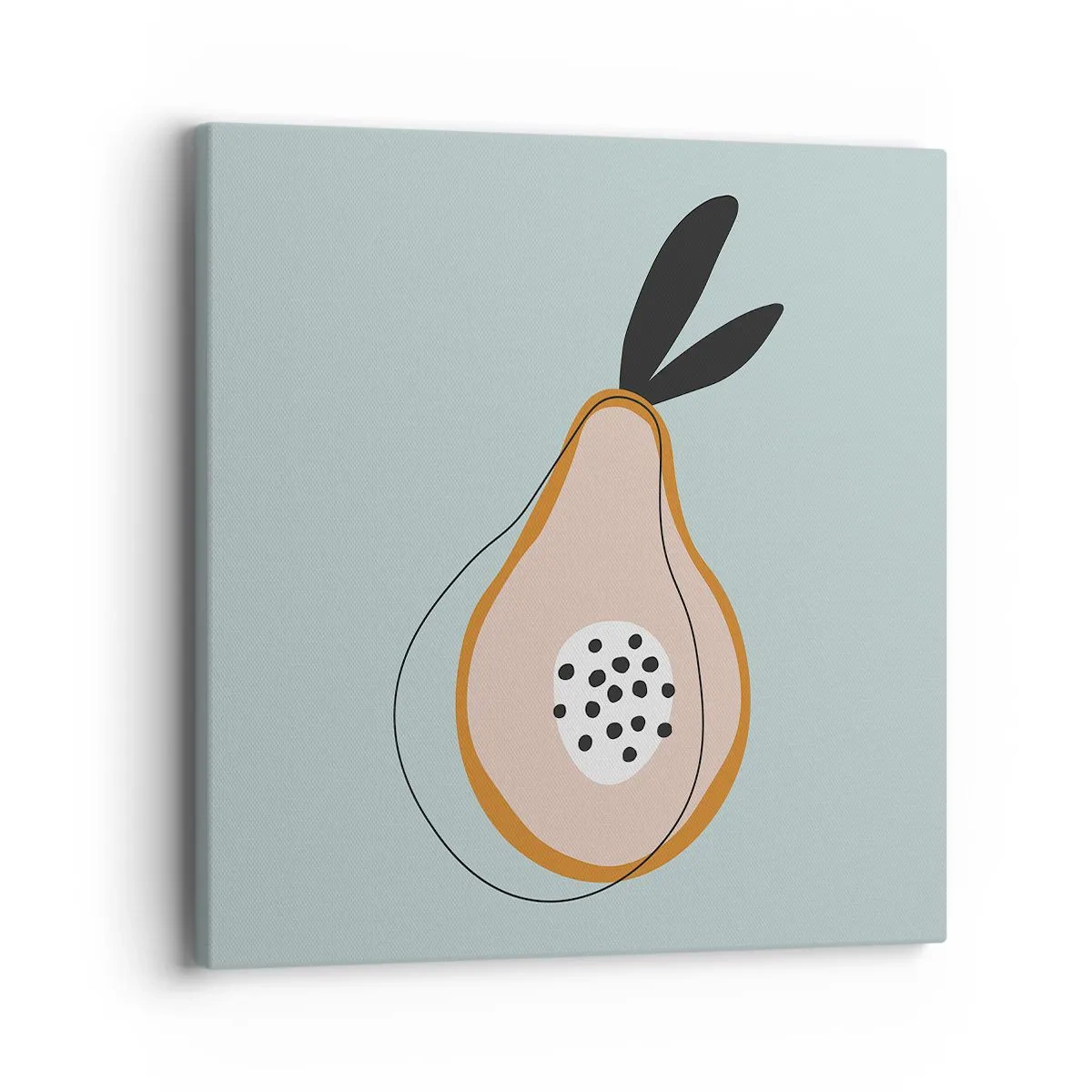 Canvastavla - Bild på duk - Att tränga in i sakens natur - 40x40 cm