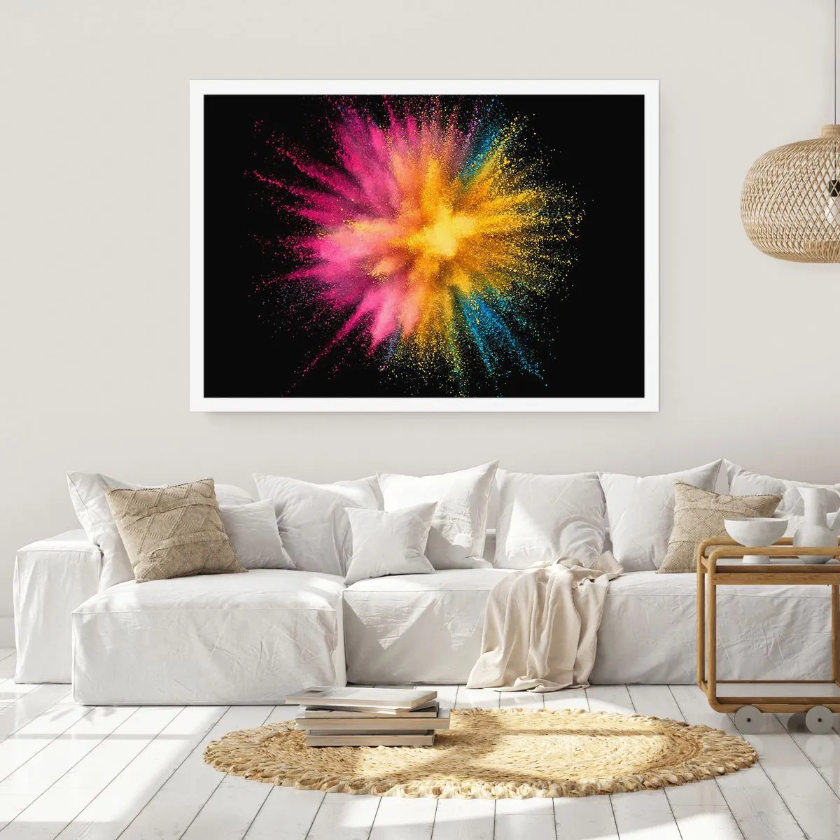 Affisch - Färgerna föds  - 70x50 cm