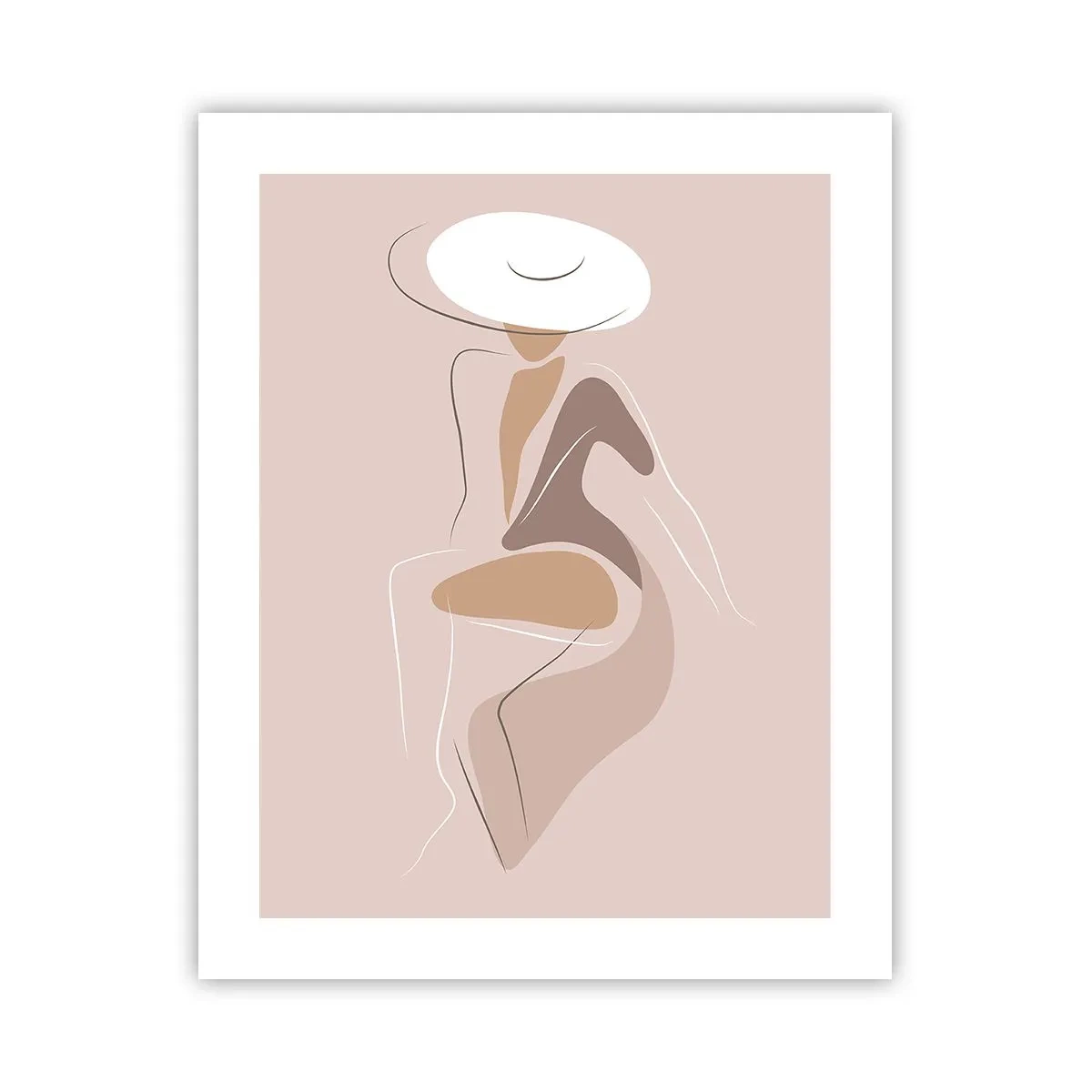Affisch - Att vara dam - 40x50 cm