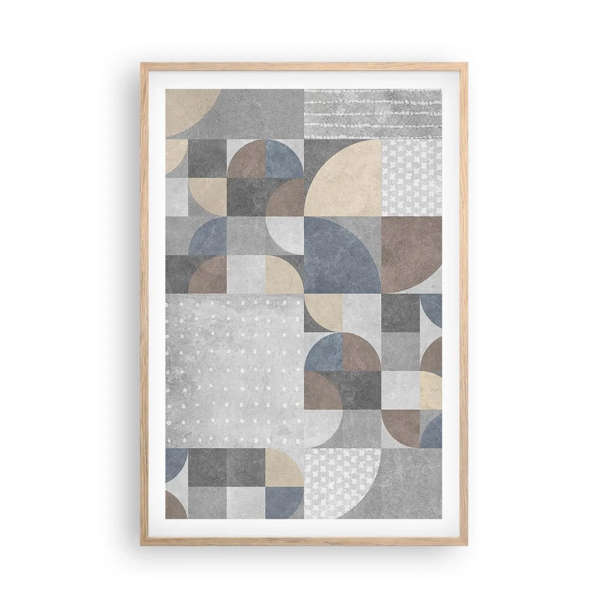 Affisch i ram av ljusek - Keramisk fantasi - 61x91 cm