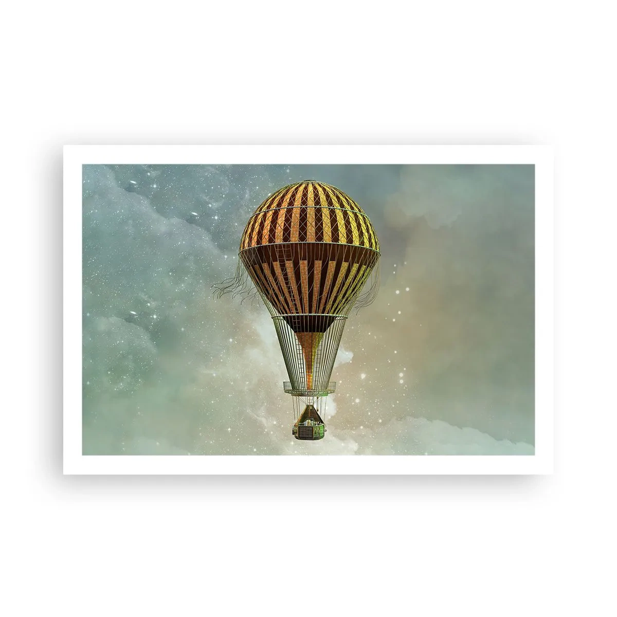 Affisch - Banbrytande flygningar - 91x61 cm