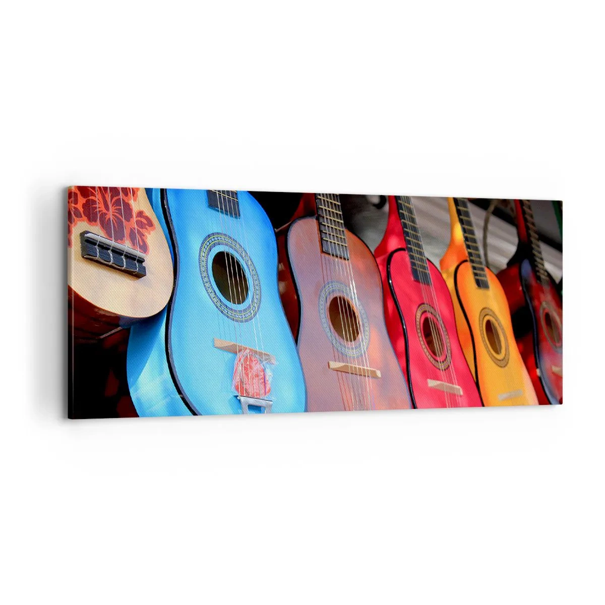 Canvastavla - Bild på duk - Latino klimat - 100x40 cm