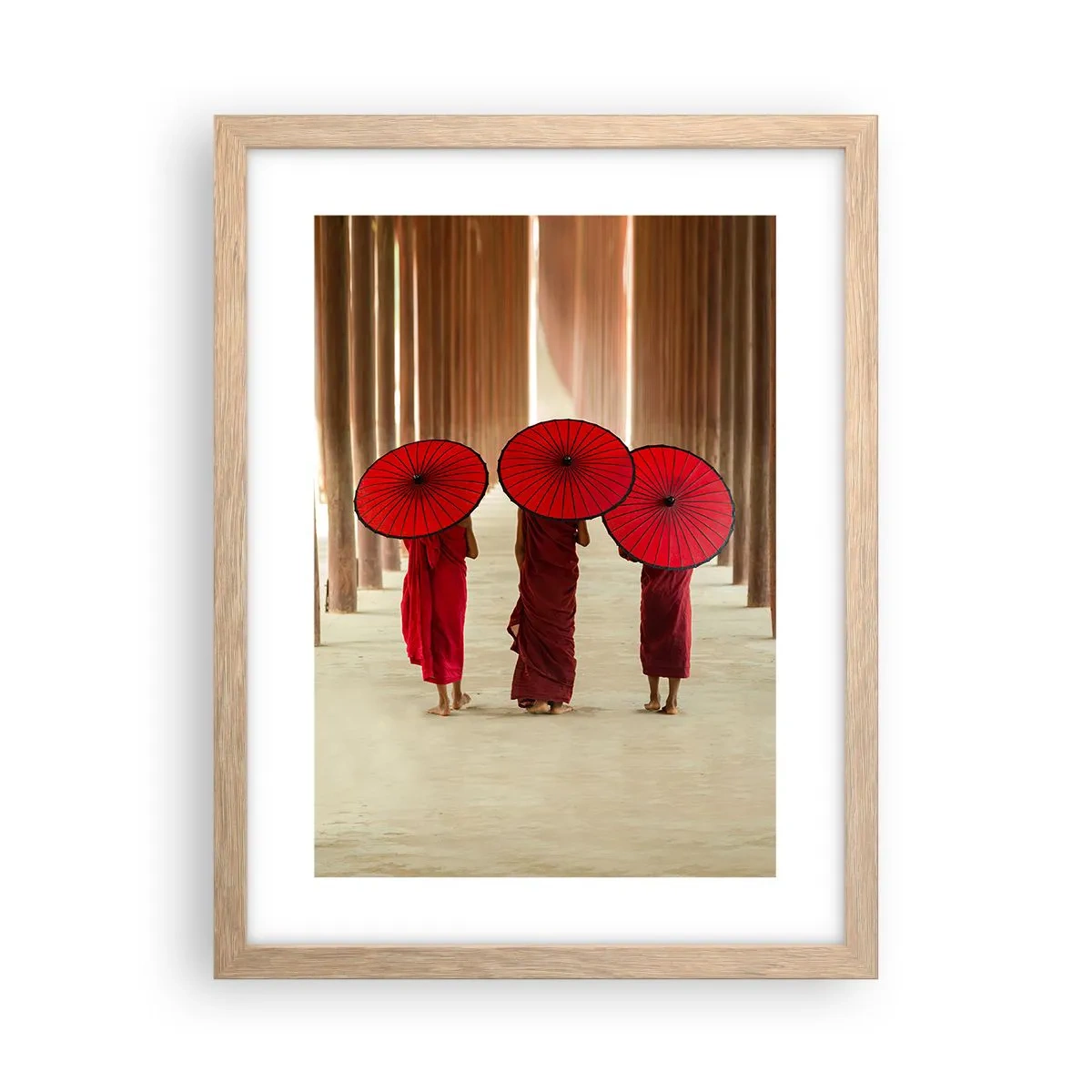 Affisch i ram av ljusek - På väg mot Rena landet - 30x40 cm