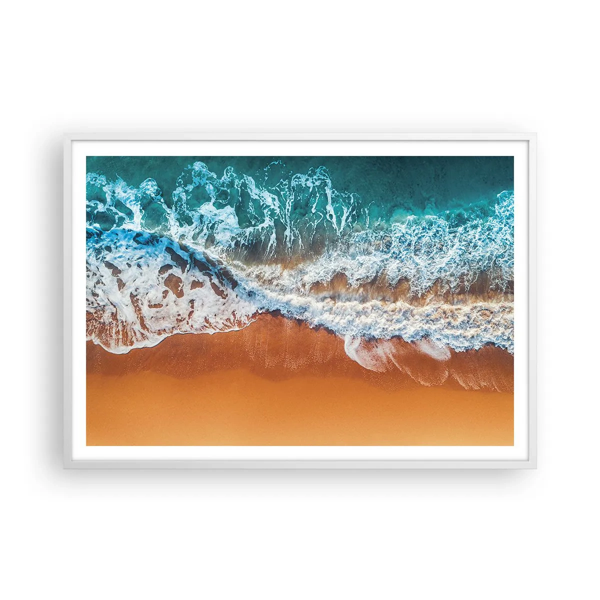 Affisch i vit ram - Alltid i par - 100x70 cm