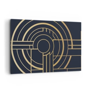 Canvastavla - Bild på duk - Sakernas gång - 120x80 cm