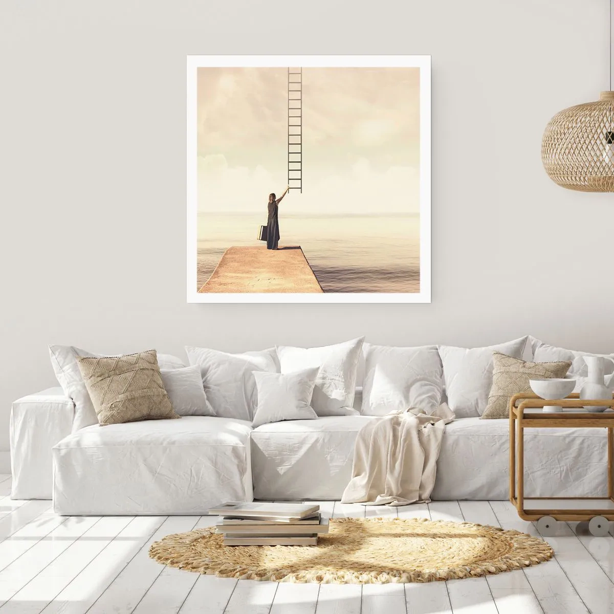 Affisch - Magisk resa - 60x60 cm