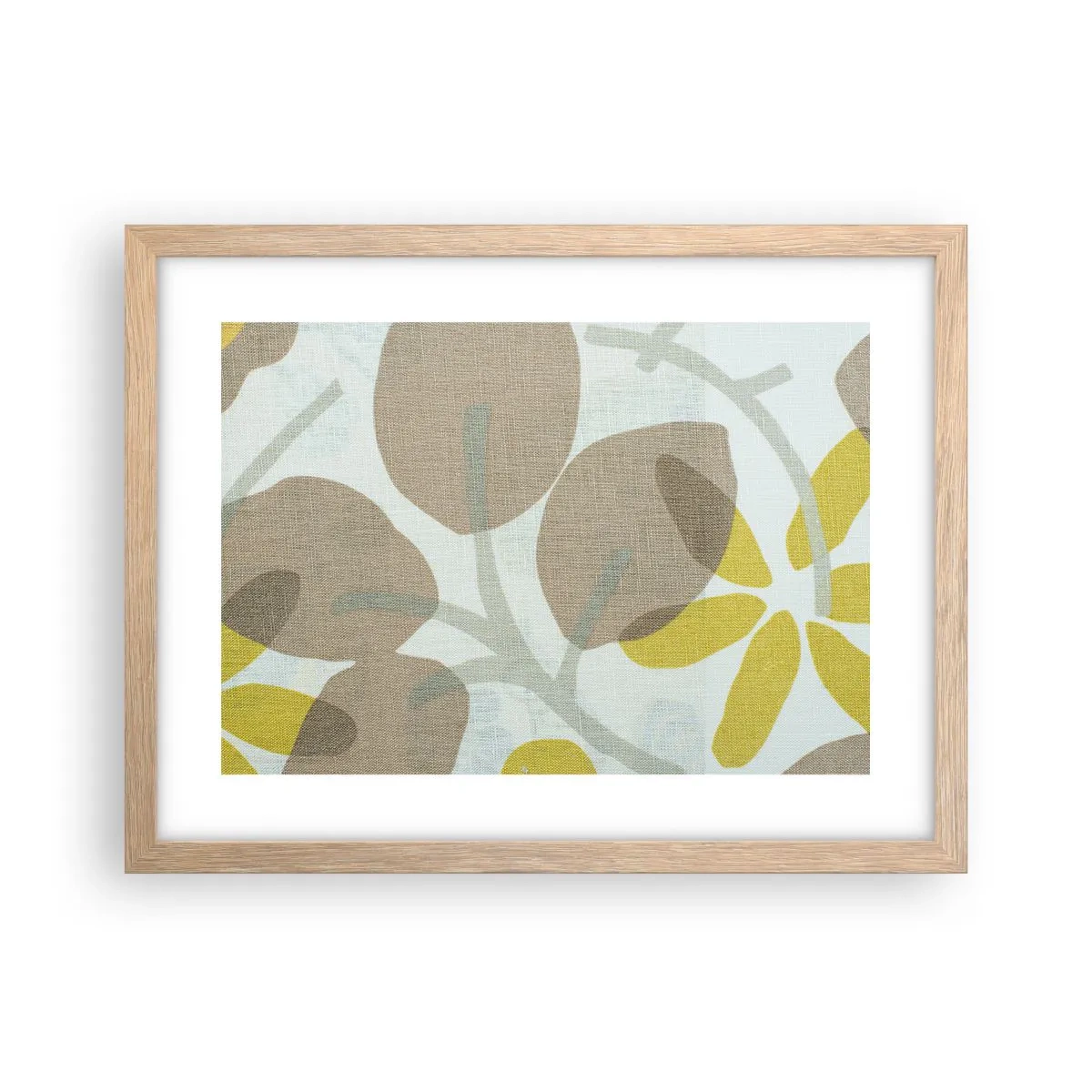 Affisch i ram av ljusek - Komposition i solskenet - 40x30 cm