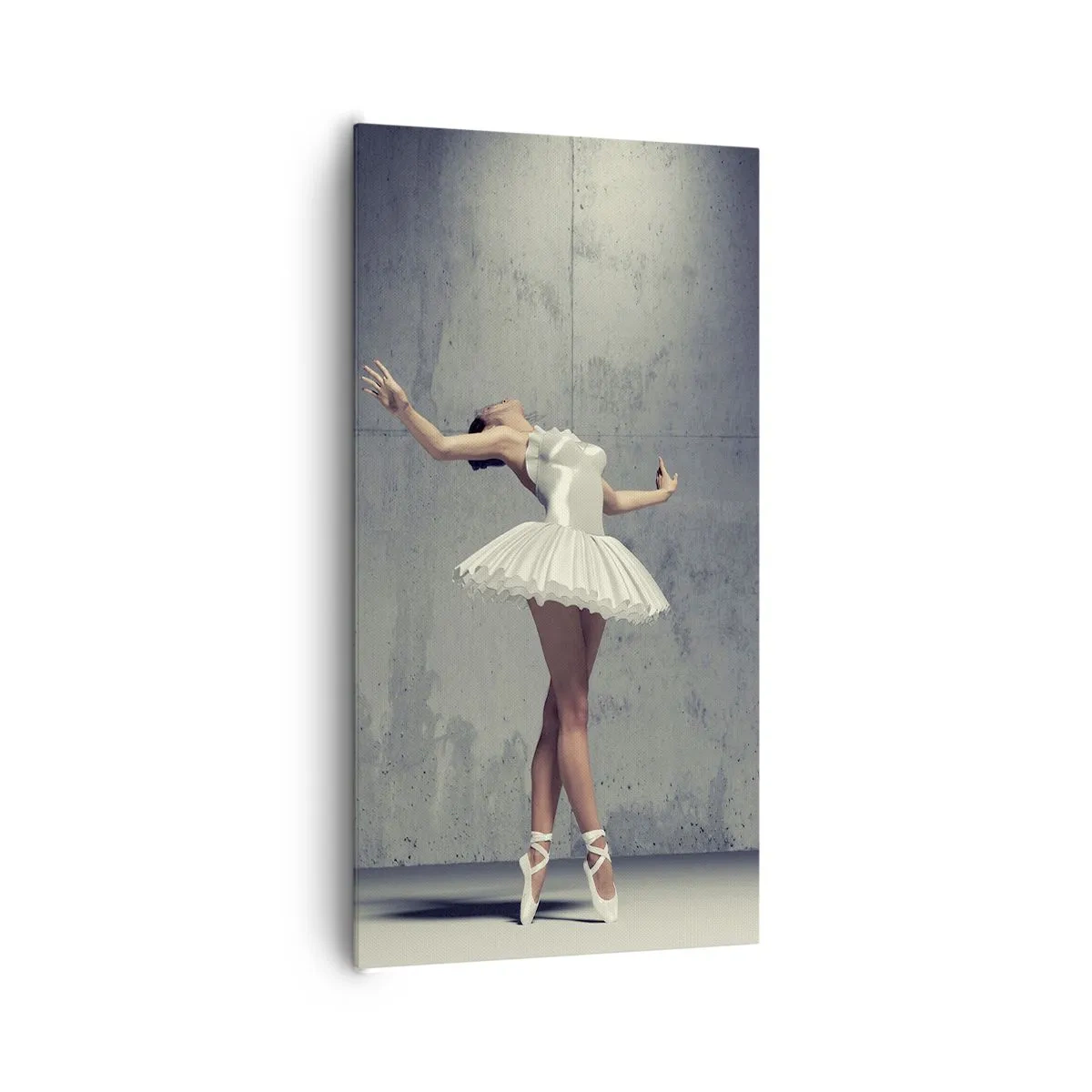 Canvastavla - Bild på duk - Lätt som en fågel - 65x120 cm