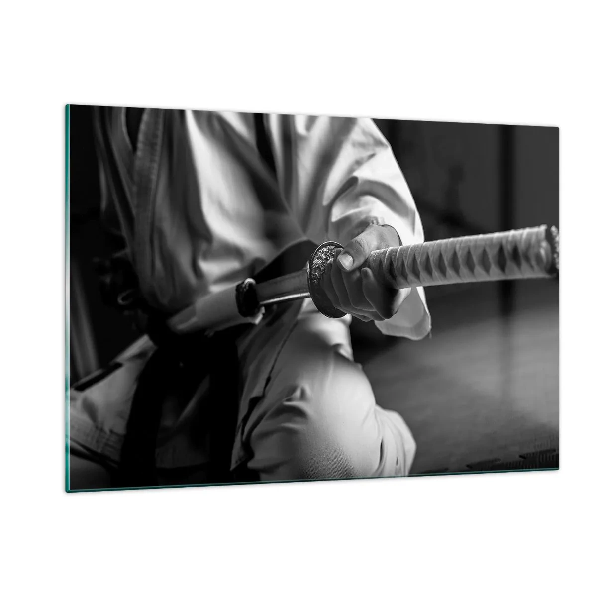 Glastavla - Bild på glas - Kämpens själ - 120x80 cm