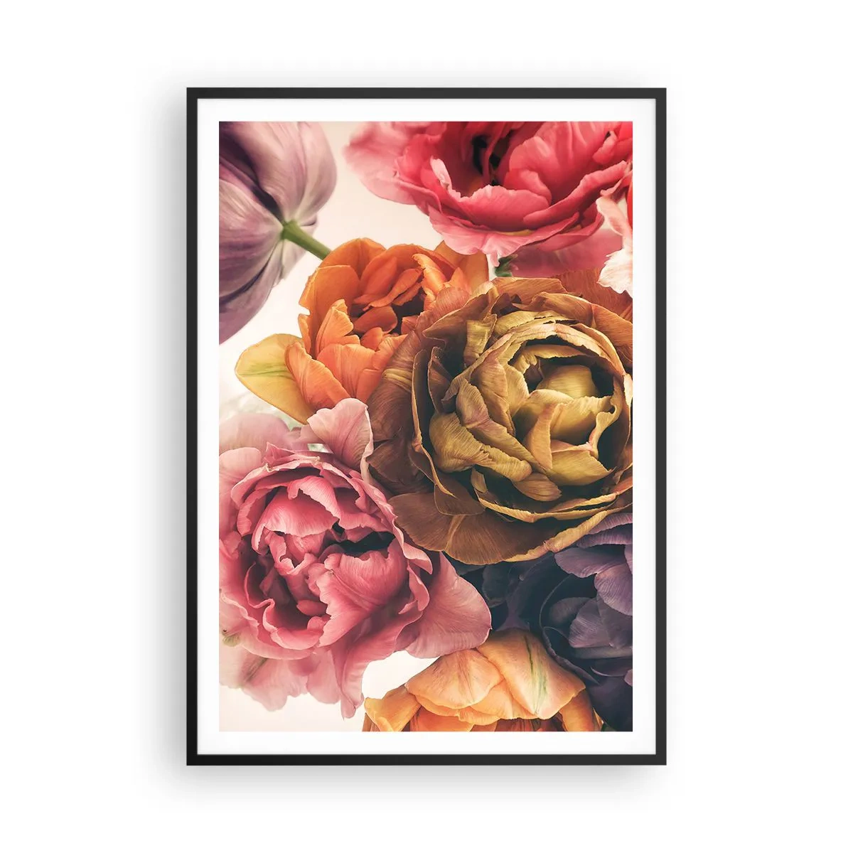 Affisch i svart ram - Livets högtid - 70x100 cm