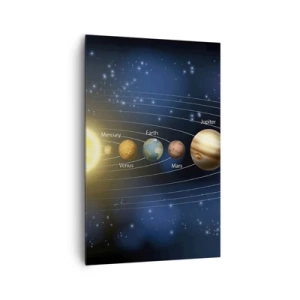 Canvastavla - Bild på duk - En av tio - 80x120 cm