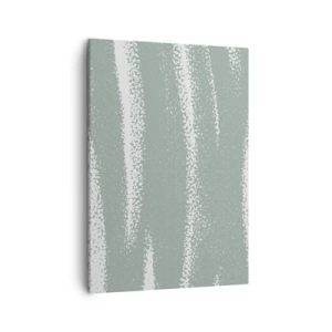 Canvastavla - Bild på duk - Abstraktion i vinterstämning - 50x70 cm