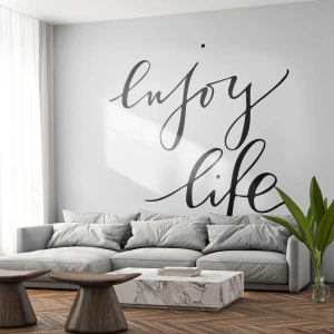 Fototapet på mått Premium Canvas - Ingenting att tillägga… - Typografi, Bekräftelse, Maxim