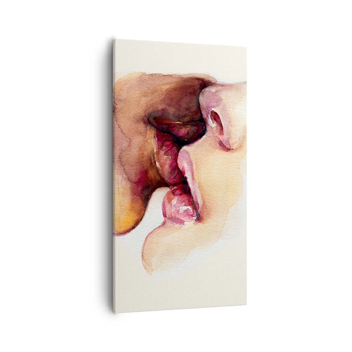 Canvastavla - Bild på duk - Som dag och natt, jord och himmel - 55x100 cm