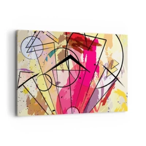 Canvastavla - Bild på duk - Explosion  - 120x80 cm