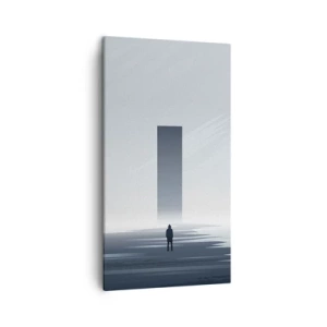 Canvastavla - Bild på duk - Möjlighet eller hot? - 45x80 cm