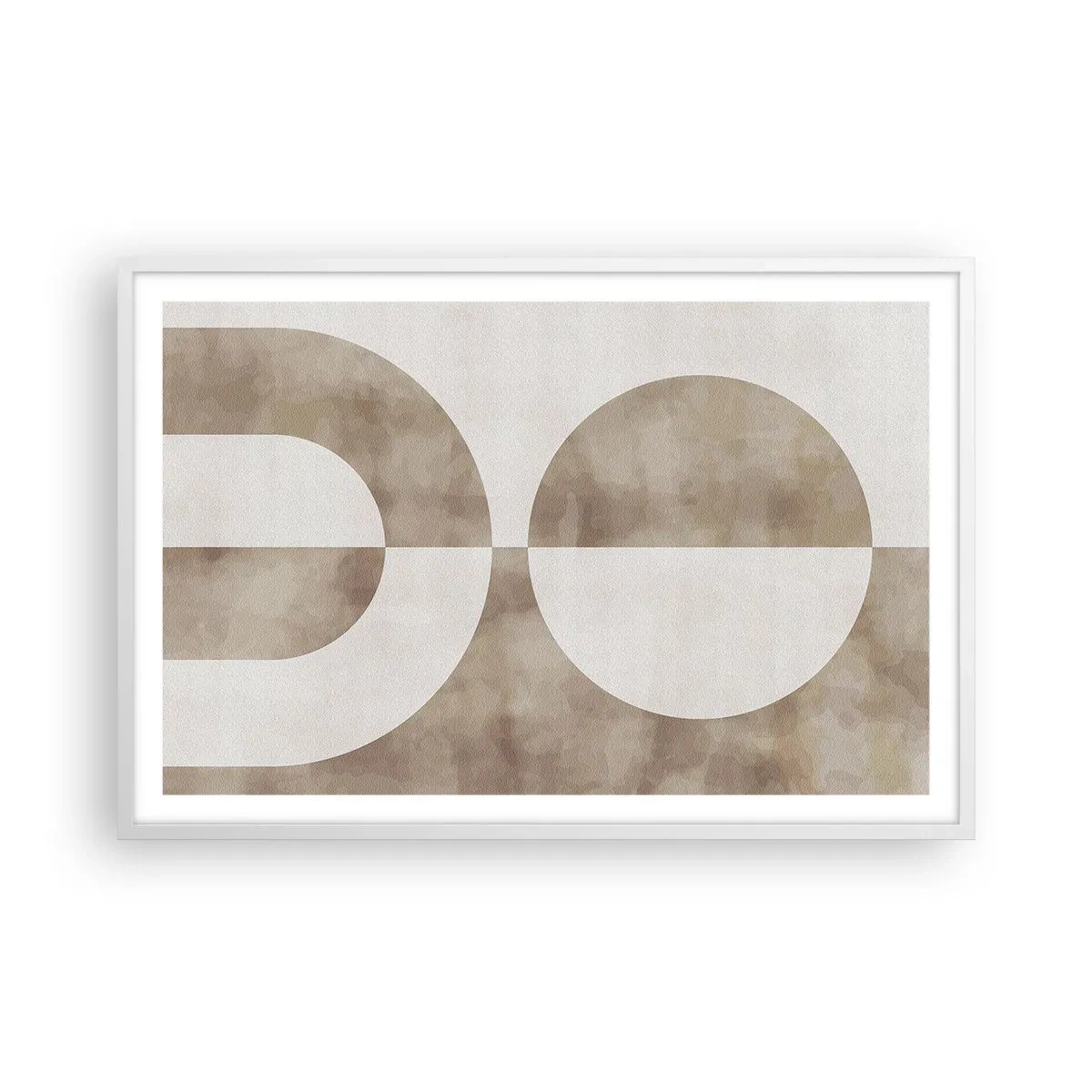 Affisch i vit ram - Likheter och skillnader - 91x61 cm