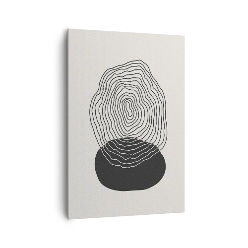 Canvastavla - Bild på duk - Varaktighet och vibration - 70x100 cm