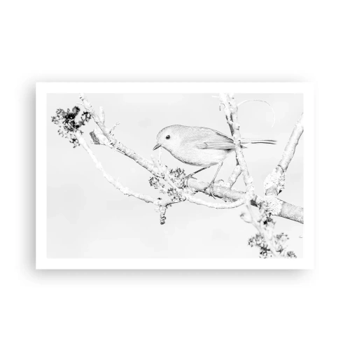 Affisch - Vintermorgon - 91x61 cm