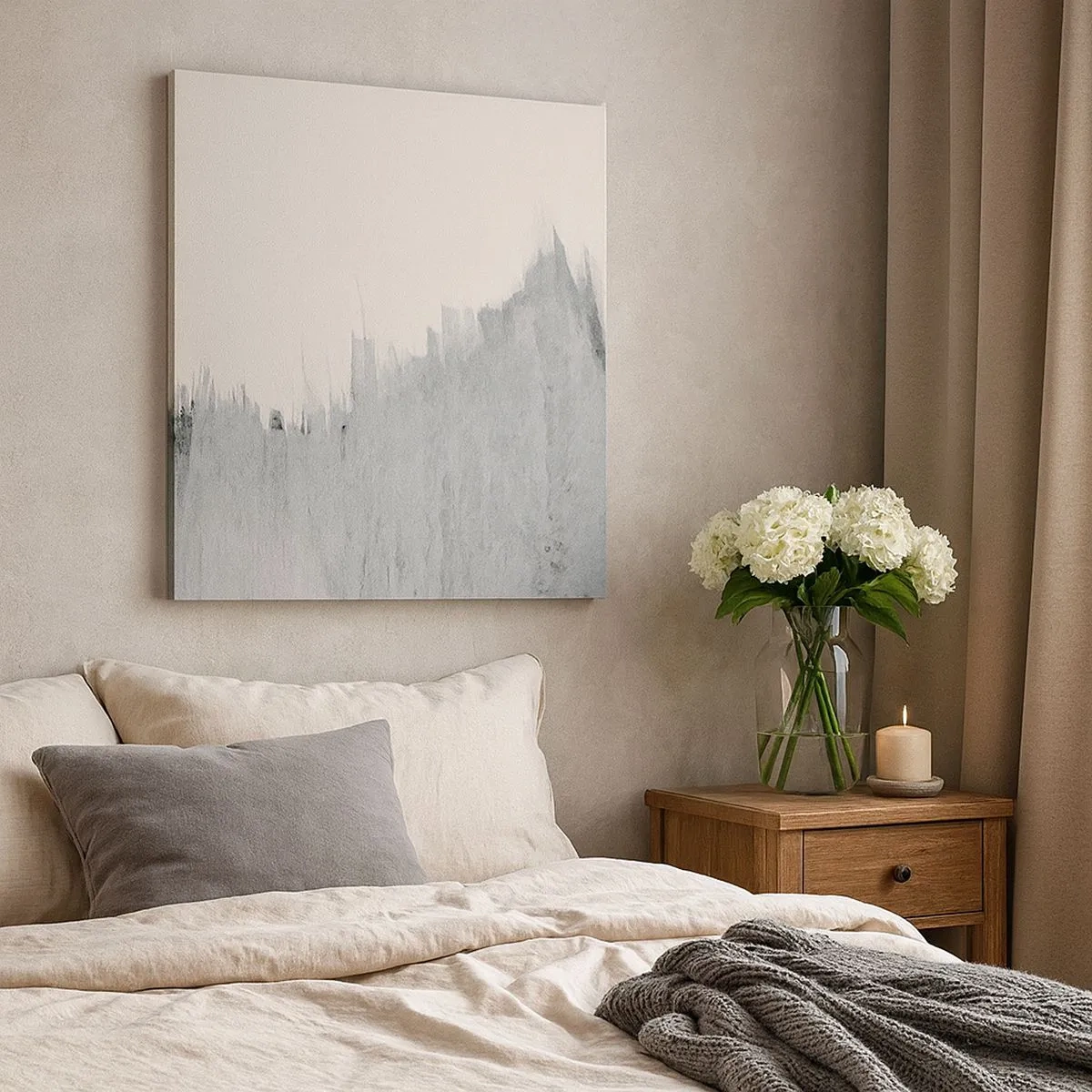 Canvastavla - Bild på duk - Mystisk skiva - 30x30 cm