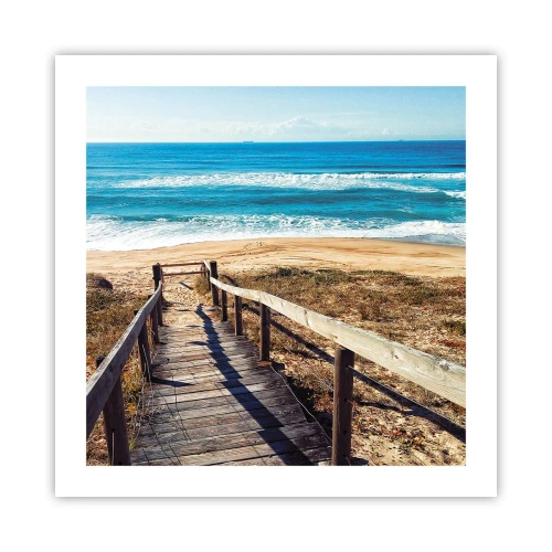 Affisch - Spring! - 50x50 cm