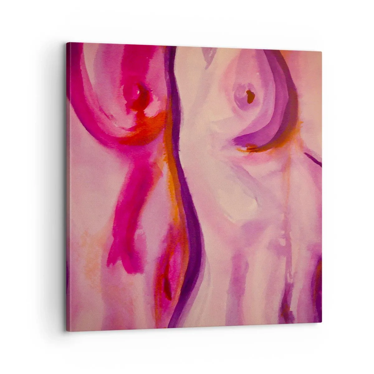 Canvastavla - Bild på duk - Ode till kvinnlighet - 60x60 cm