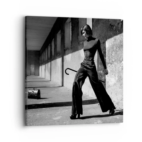 Canvastavla - Bild på duk -  Stadselegans - 30x30 cm