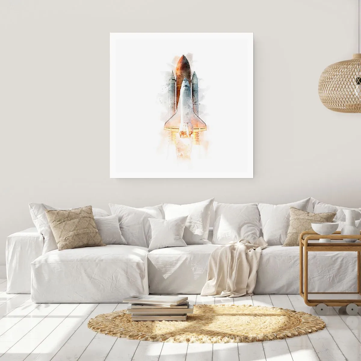 Affisch - Upptäckare efter start - 40x40 cm