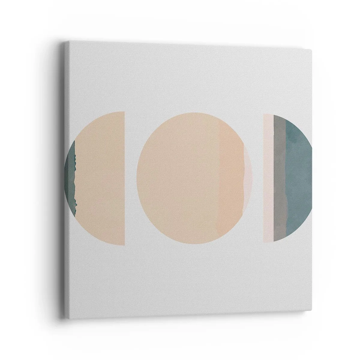 Canvastavla - Bild på duk - Hjul efter hjul - 40x40 cm