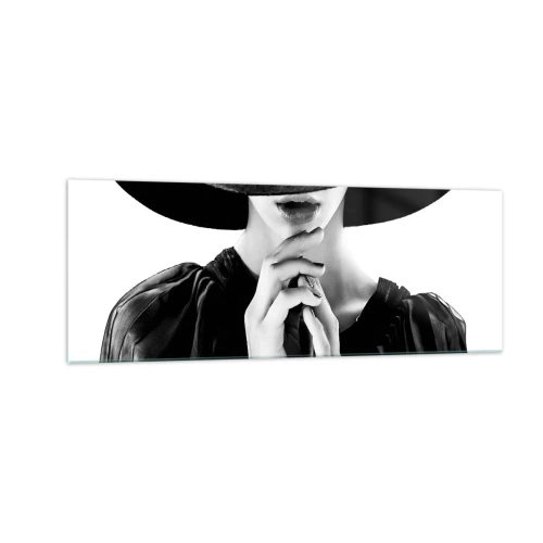 Glastavla - Bild på glas - Dold skönhet - 140x50 cm