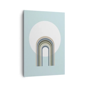 Canvastavla - Bild på duk - Ostoppad attraktionskraft - 70x100 cm