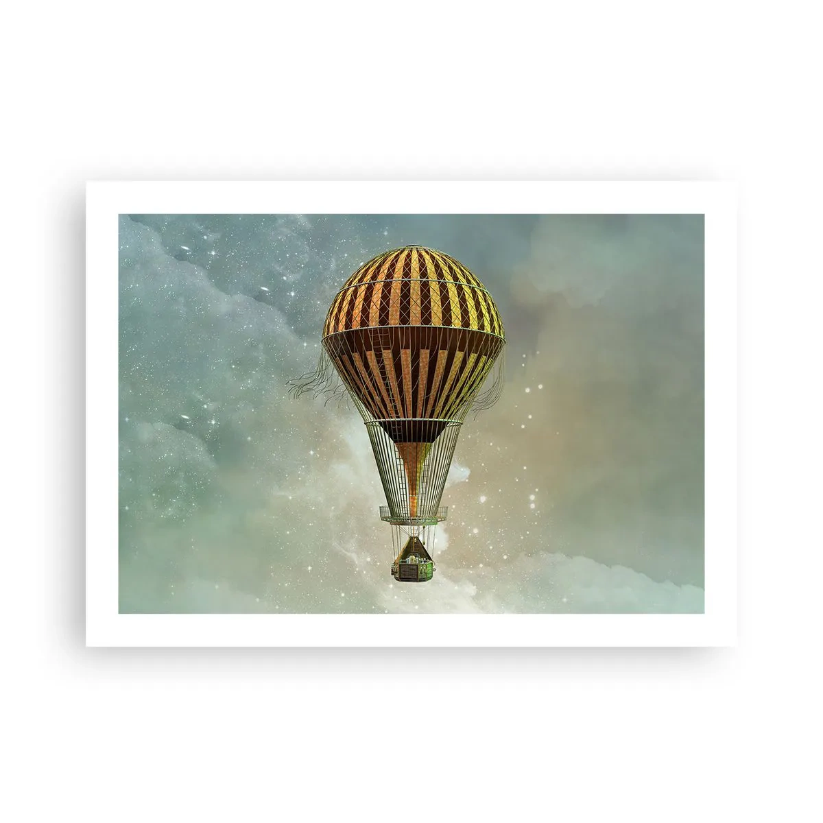 Affisch - Banbrytande flygningar - 70x50 cm