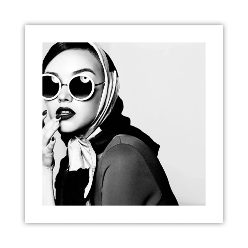 Affisch - Hälsningar från 60-talet - 40x40 cm