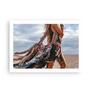 Affisch - Shamanens flicka - 70x50 cm