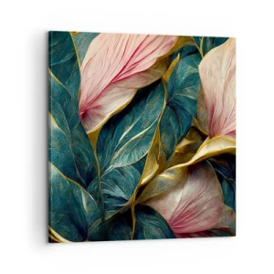 Canvastavla - Bild på duk - Naturlig elegans och stil - 60x60 cm