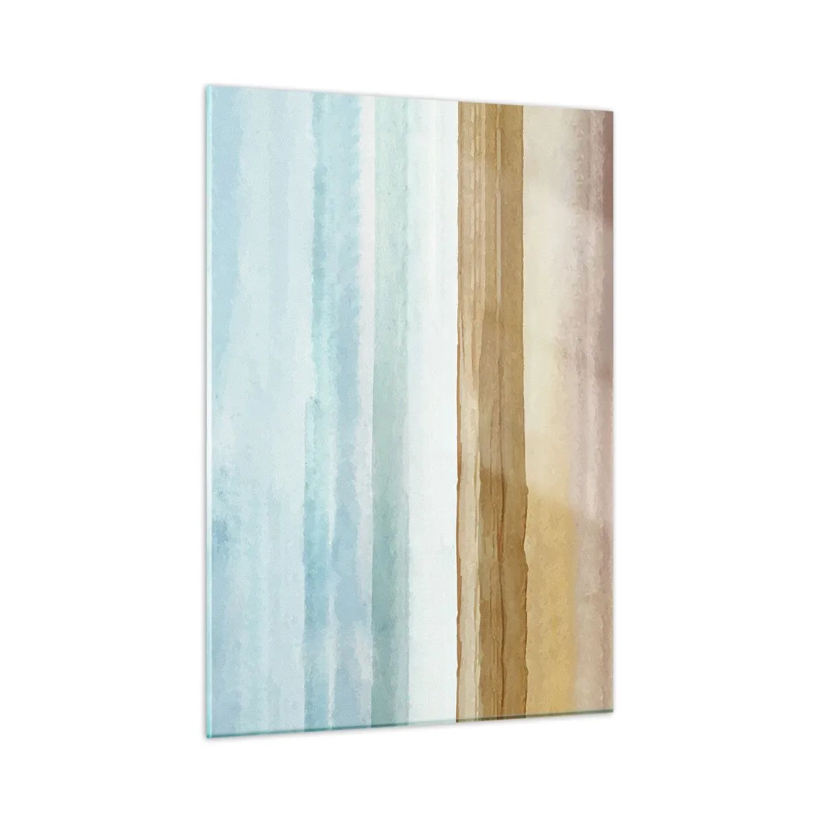 Glastavla - Bild på glas - Svalkande - 50x70 cm