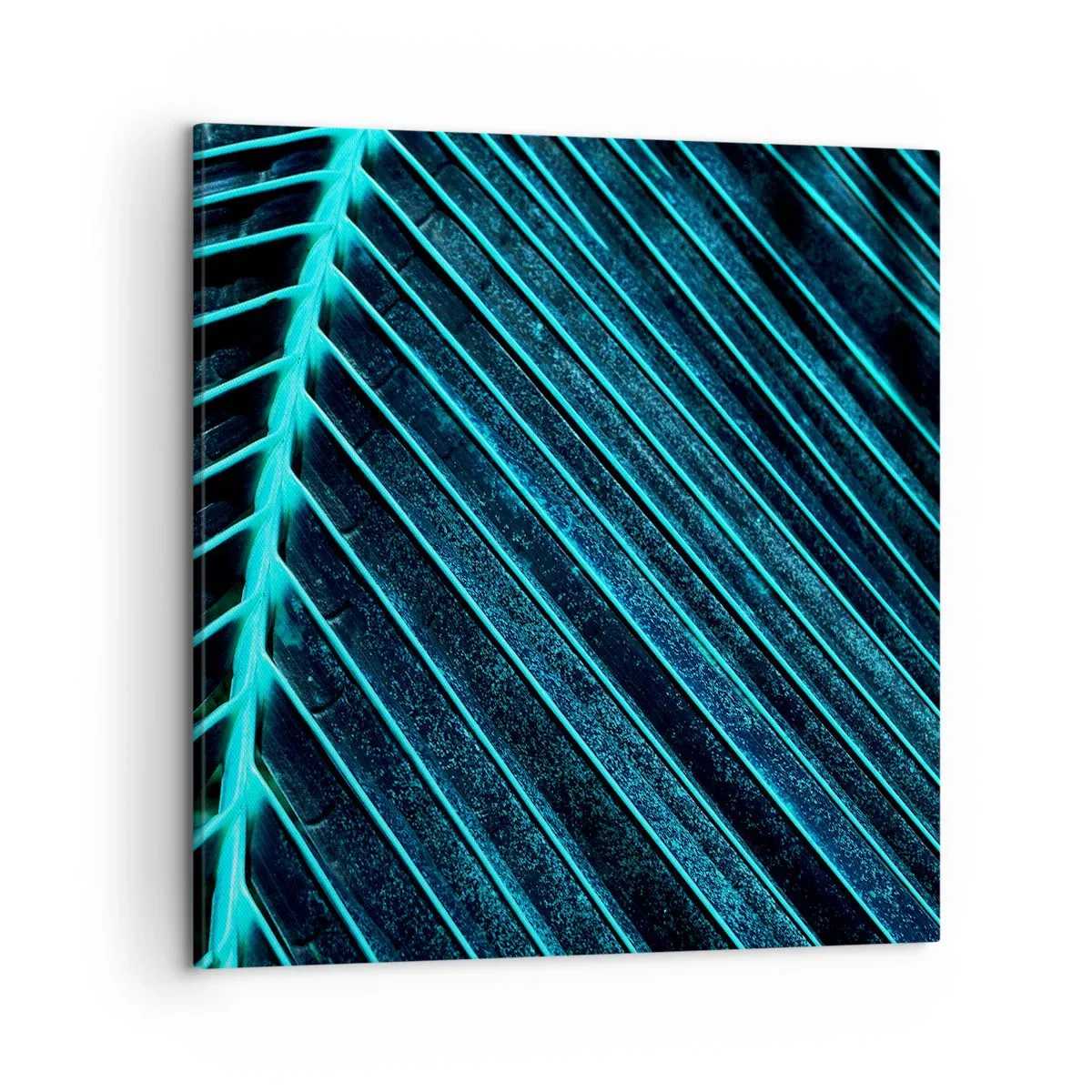 Canvastavla - Bild på duk - Grön textur - 50x50 cm