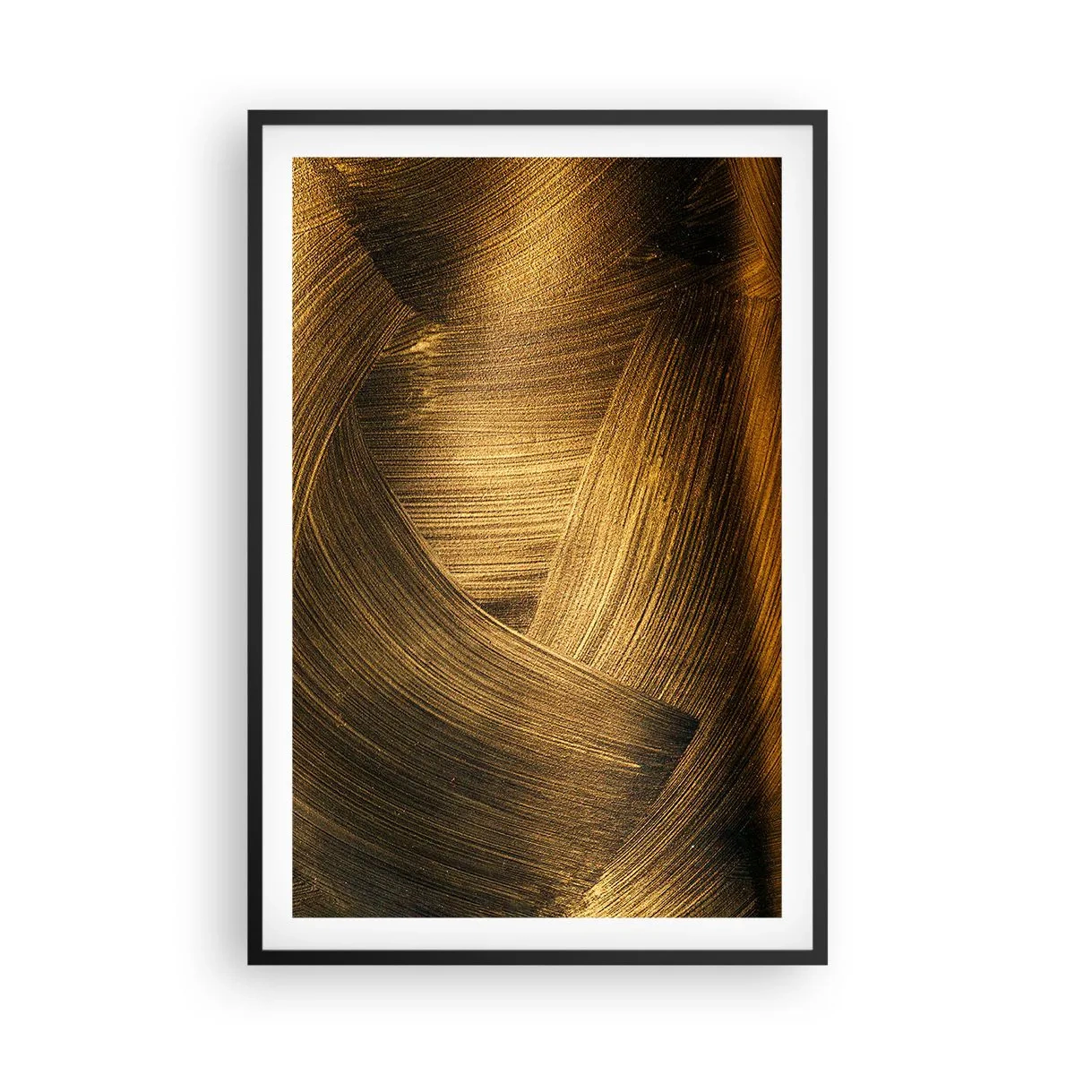 Affisch i svart ram - I gyllene labyrint - 61x91 cm