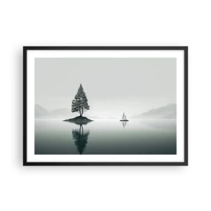 Affisch i svart ram - En dröm - 70x50 cm