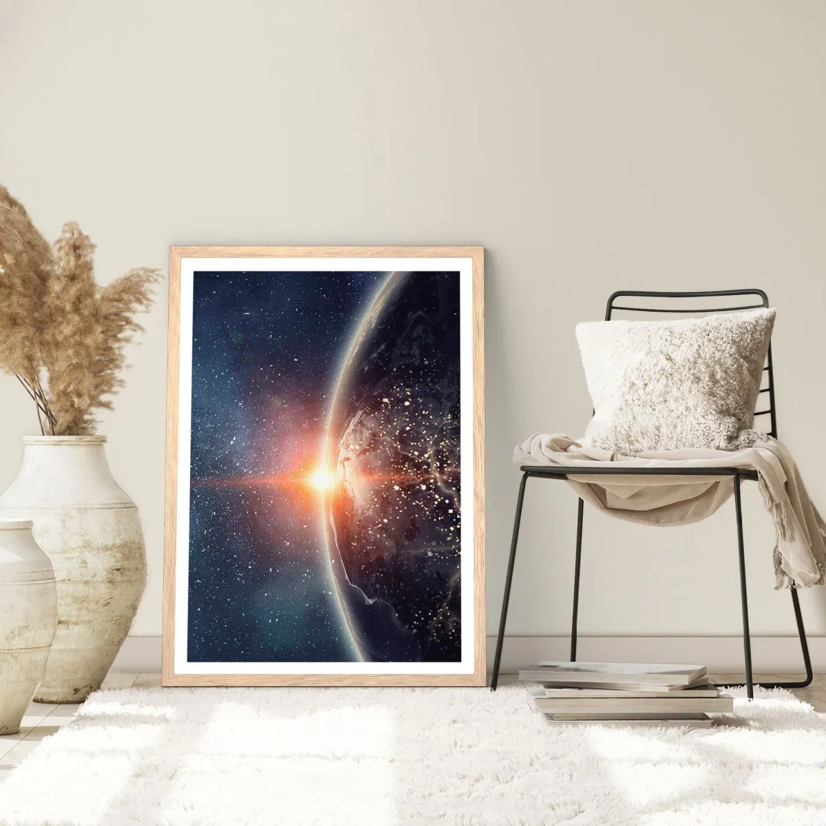 Affisch i ram av ljusek - I nytt perspektiv - 70x100 cm