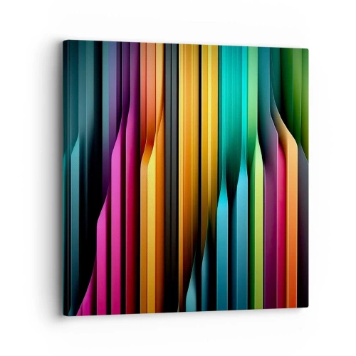 Canvastavla - Bild på duk - Lysande orgel - 30x30 cm