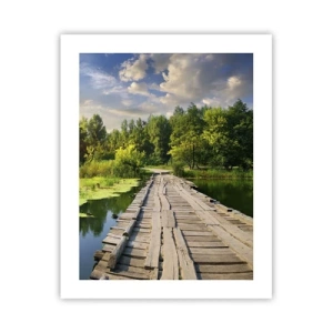 Affisch - Sommar, sommar överallt - 40x50 cm